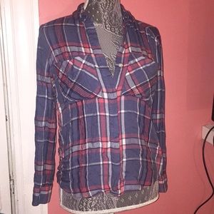 EXPRESS plaid button down